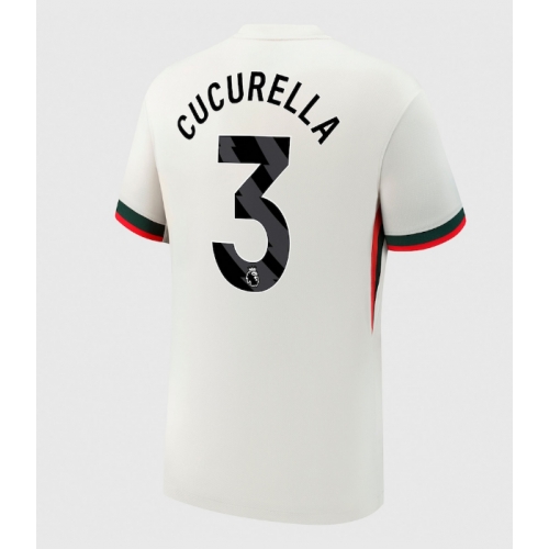 Billige Fotballdrakt Chelsea Marc Cucurella #3 Replika Bortedrakt 2025-26 Kortermet Billige Fotballdrakt Chelsea Marc Cucurella #3 Replika Bortedrakt 2025-26 Kortermet